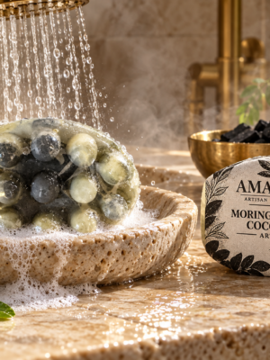 05165f21-7bbc-4307-9042-9b03849f3fea Moringa, Charcoal & Coconut Milk Artisan Soap
