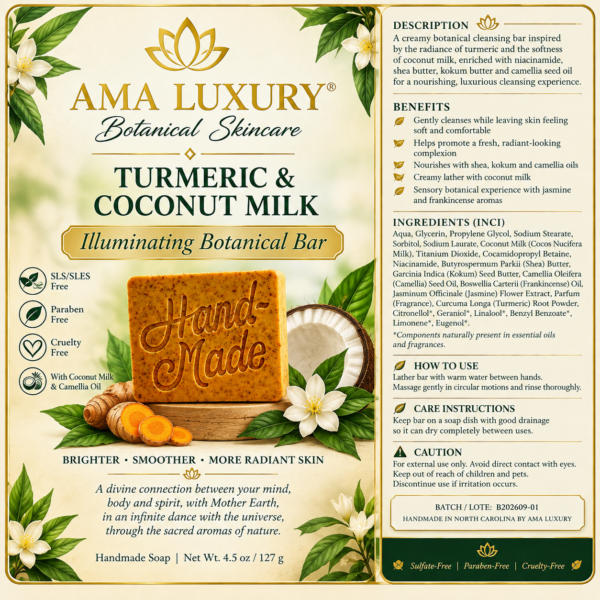 88bdcf43-0350-480a-9fcd-e7e64ab24cc6 ✨ AMA LUXURY® — TURMERIC & COCONUT MILK