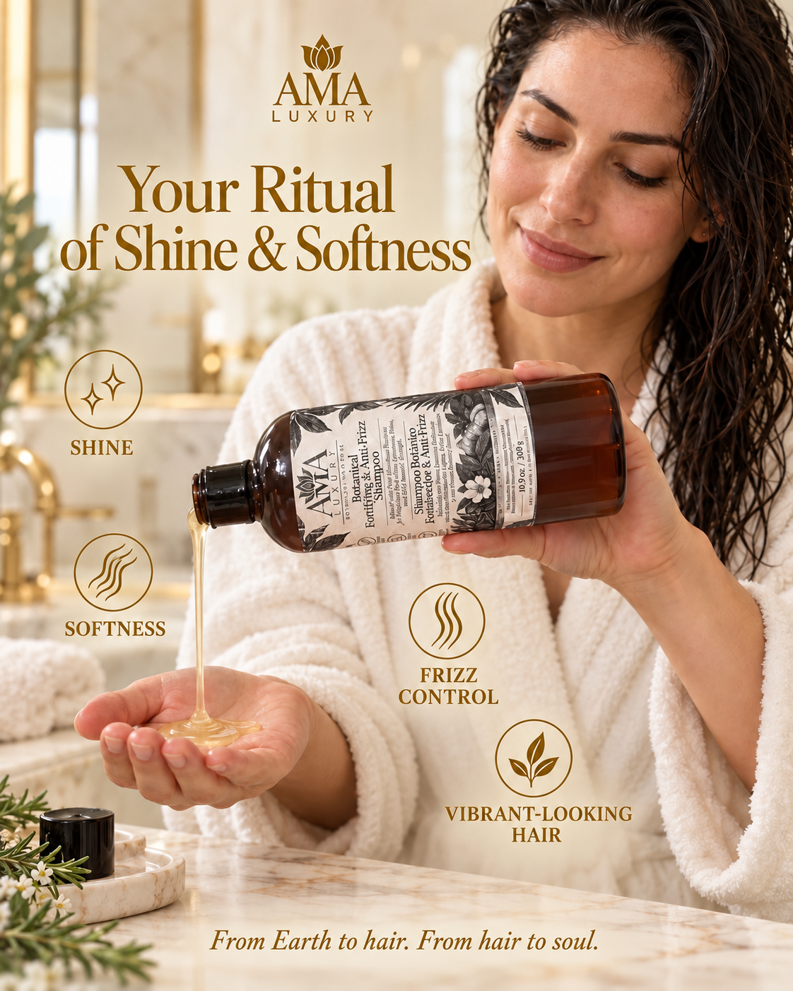 Botanical Fortifying & Anti-Frizz Shampoo