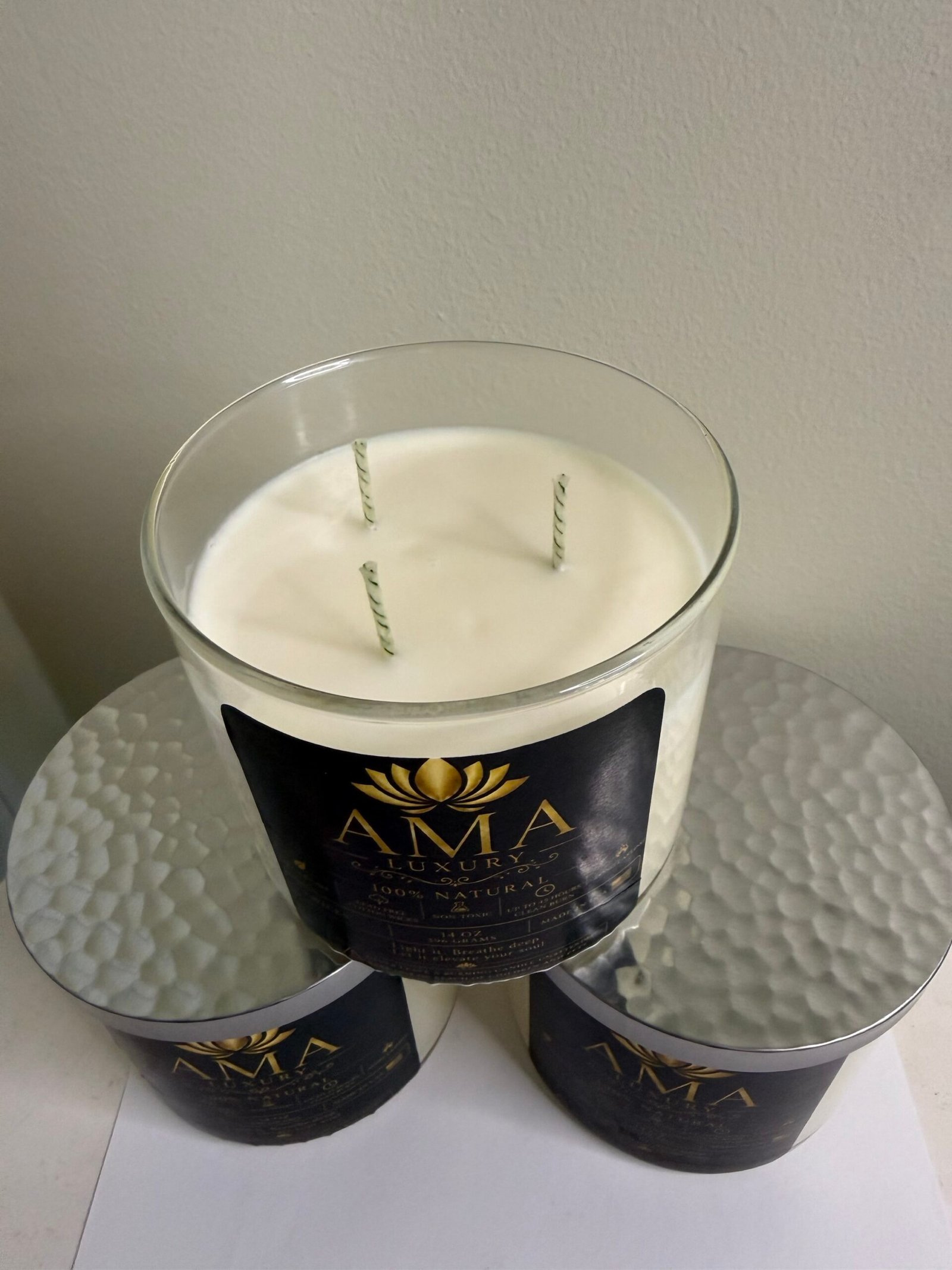 AMA LUXURY Serenity and Light candle