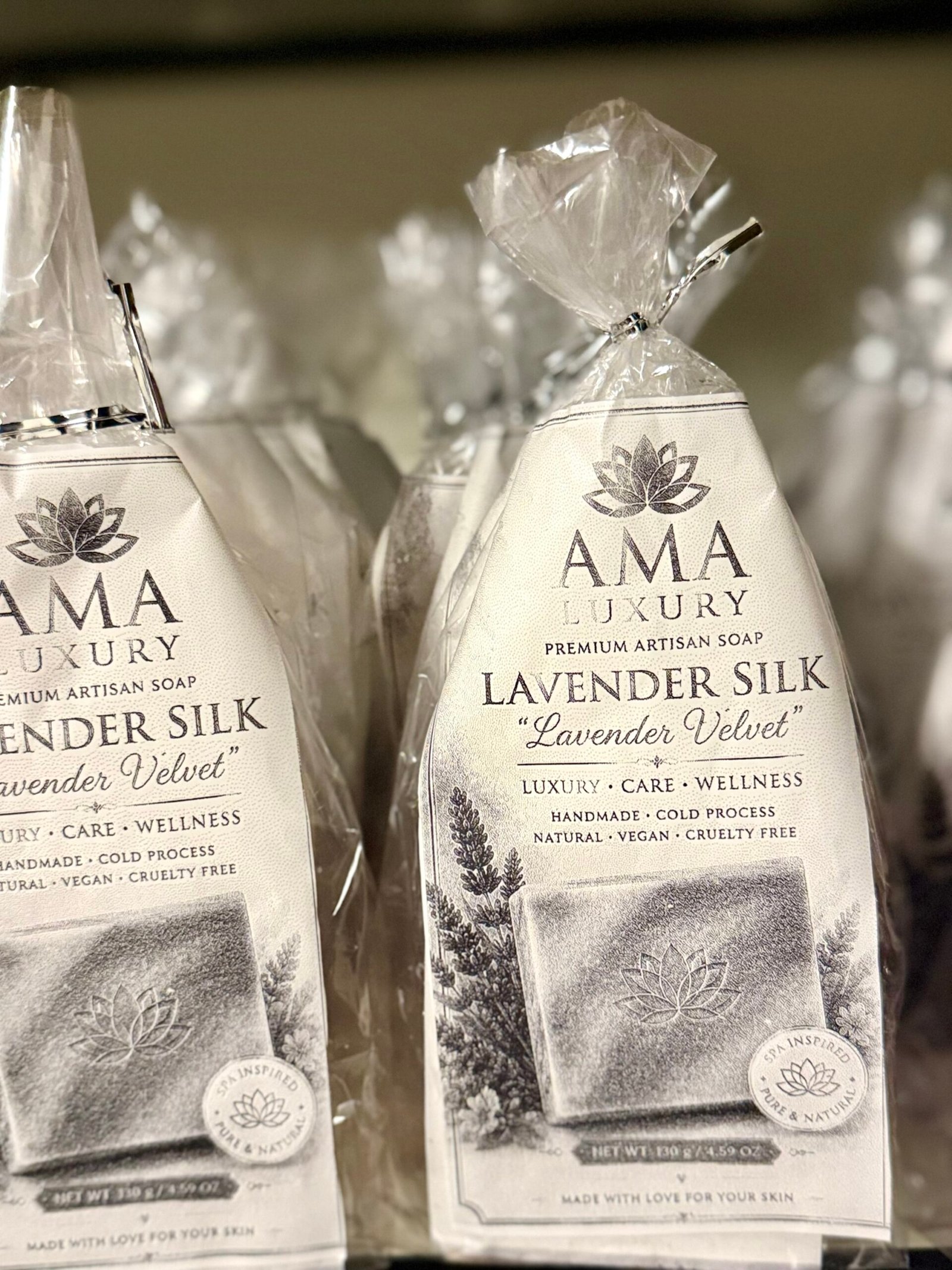 LAVENDER SILK — "Lavender Velvet"