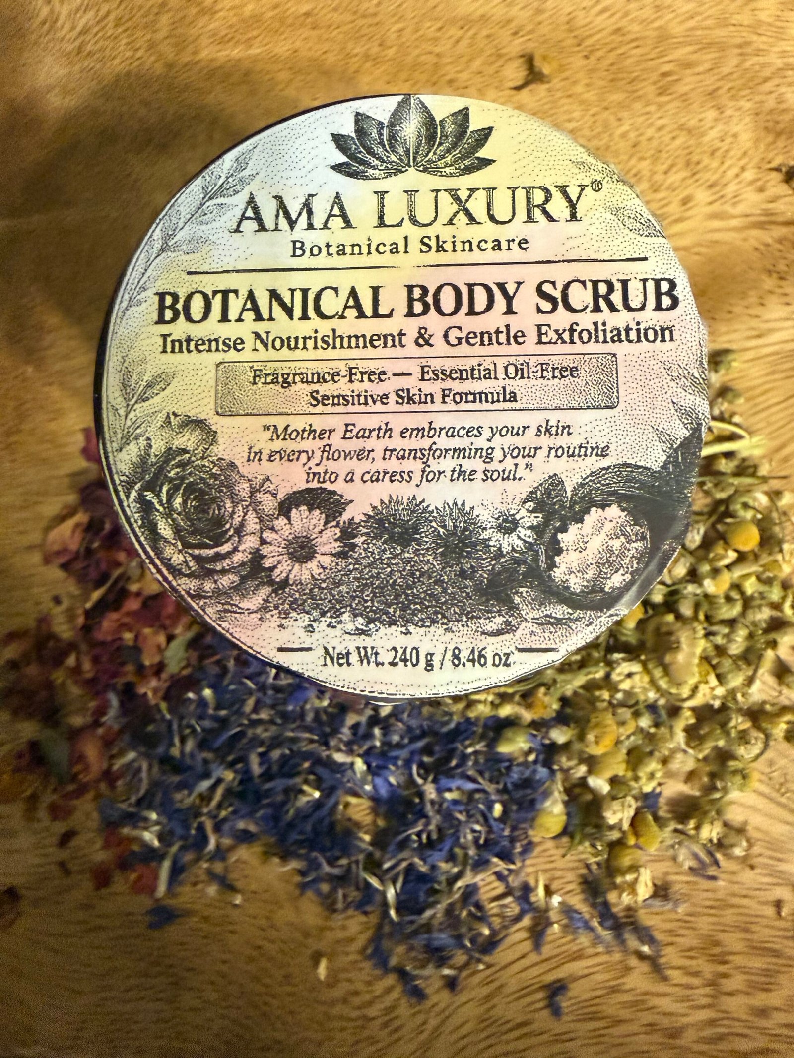 AMA LUXURY Botanical Body Scrub